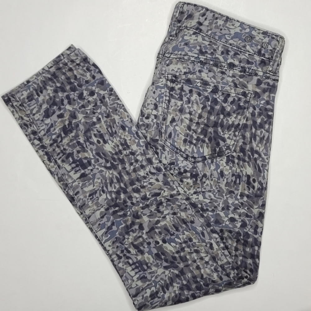 Cabi‎ 2 Gray Patterned Skinny Ankle Jeans